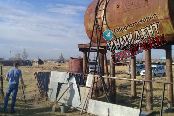 Скелет нашли в резервуаре для воды в забайкальском Краснокаменске