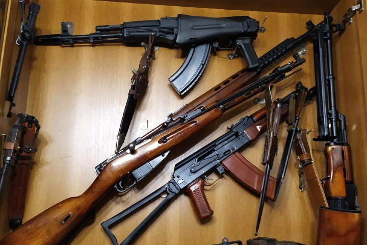 Склад с гранатометами  и пулеметами нашли в Новосибирской области