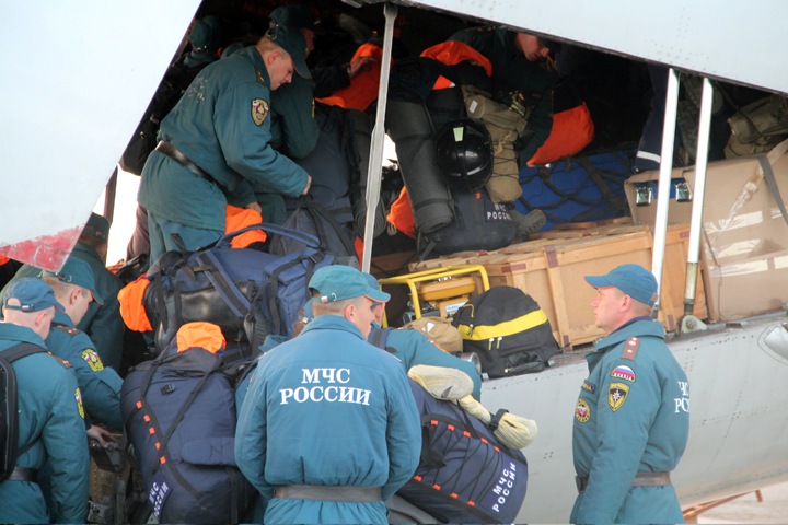 Новосибирских спасателей отправили в Норильск после разлива топлива. Фото