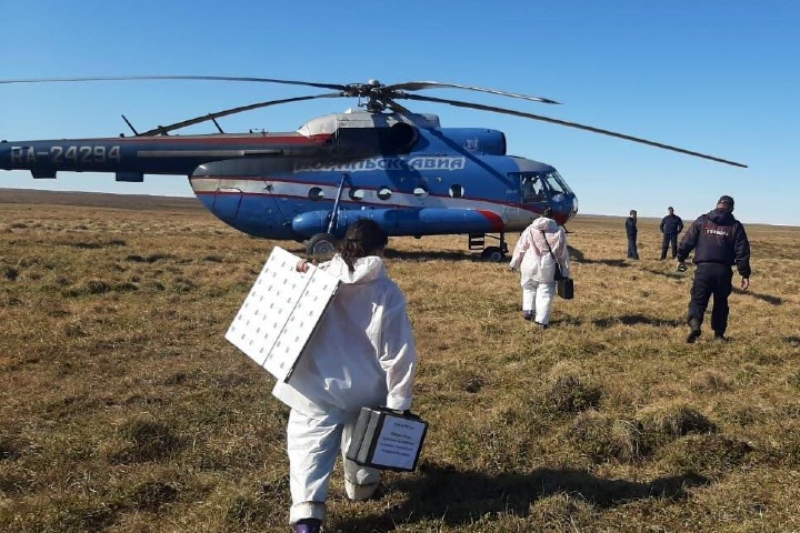 Сотрудников избиркома увезли в отдаленные районы для голосования по Конституции вертолетом компании «Норникеля»