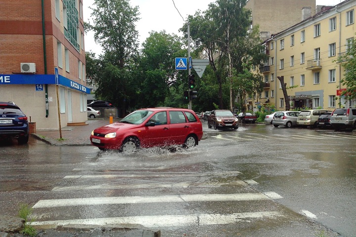 Рабочая неделя в Новосибирске начнется с дождей