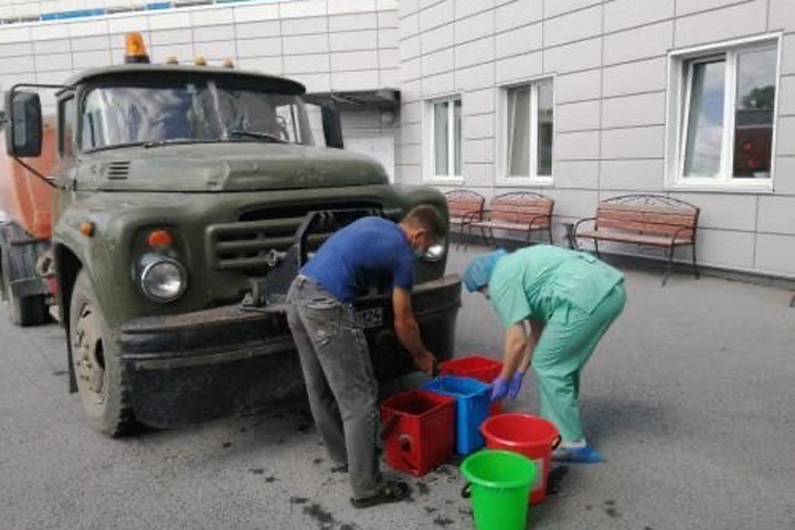 Ачинск на четыре часа остался без питьевой воды после аварии