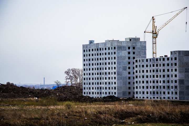 Новосибирская область сократила ввод жилья на 15%