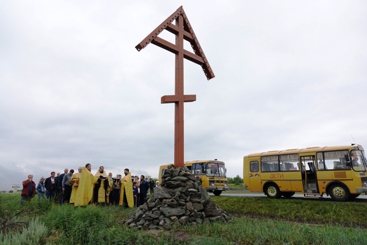 Мертвого мужчину на кресте нашли около Минусинска