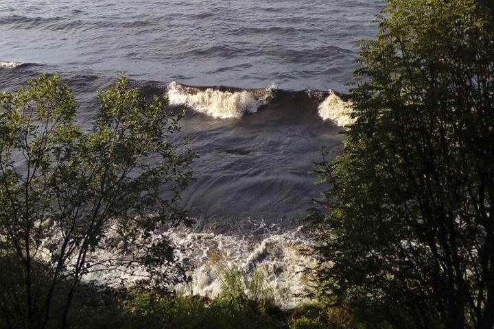Вода в Байкале почернела и пахнет фекалиями