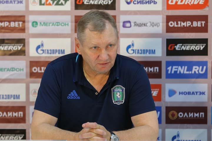 ФК «Томь» уволил главного тренера
