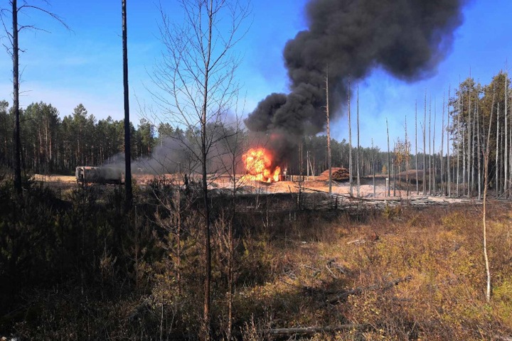 Пожар на иркутском газопроводе ликвидирован спустя двое суток