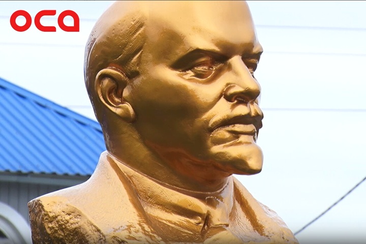 Новый памятник Ленину установили в Красноярском крае
