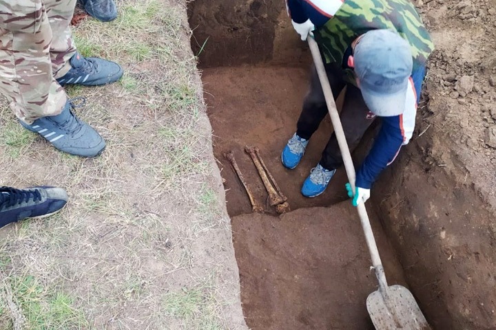 Захоронение обнаружено на территории колонии в Хакасии