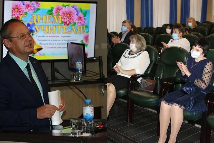 Зараженный коронавирусом мэр Бийска наградил учителей