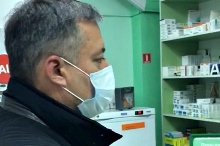 Иркутский губернатор заявил о росте цен на маски и дефиците антибиотиков