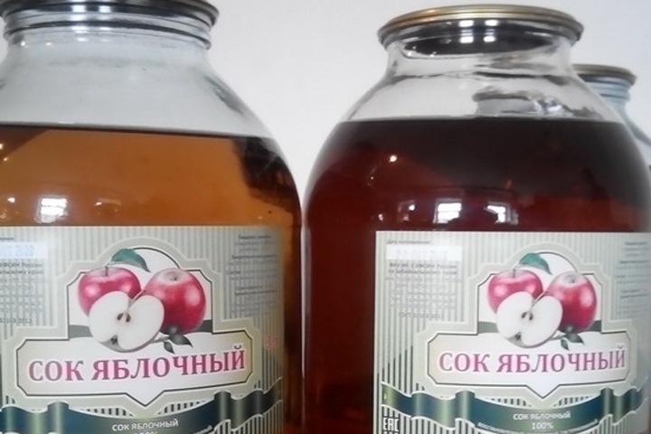 Яблочный сок начали производить в читинской колонии