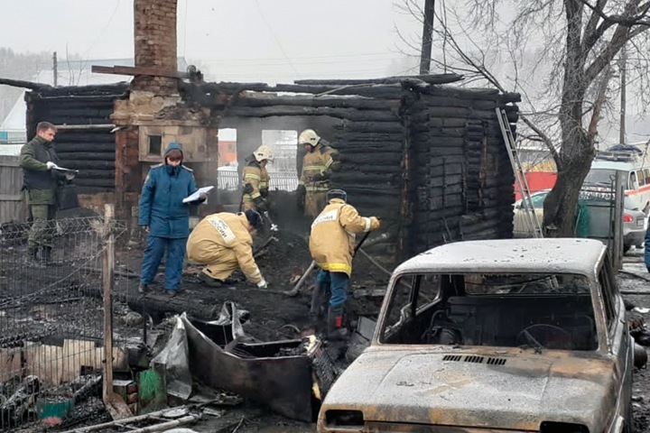 Названа причина гибели четверых новосибирцев при пожаре