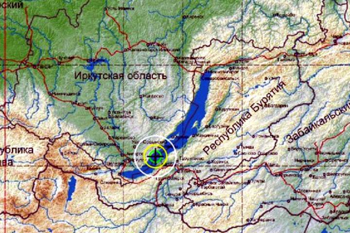 Новое землетрясение произошло в акватории Байкала