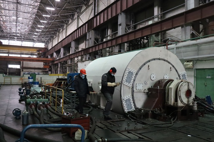 На ЭЛСИБе прошли испытания турбогенератора для Пермской ТЭЦ-9
