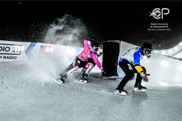 Этап Чемпионата мира по скоростному спуску на коньках Red Bull Ice Cross пройдет в Санкт-Петербурге