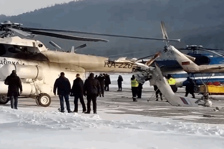 Уголовное дело возбудили после аварии с вертолетом в Красноярском крае