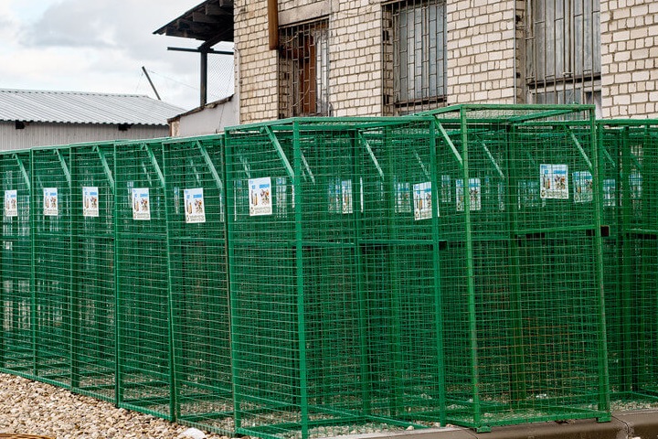 В Самаре установили 422 сетки для раздельного сбора пластика ПЭТ