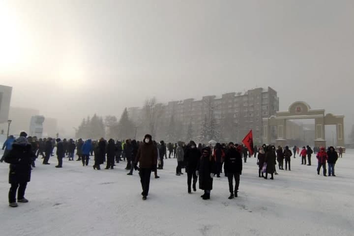 Красноярская полиция готовит дело о «массовых беспорядках» после акций в поддержку Навального