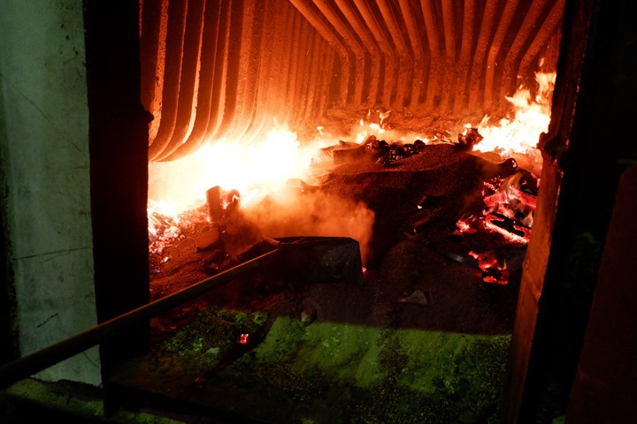 Нелегальную красную икру сожгли в Иркутске