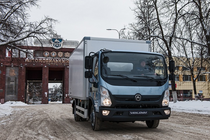 ГАЗ в Новосибирске принимает заказы на городской грузовик VALDAI NEXT
