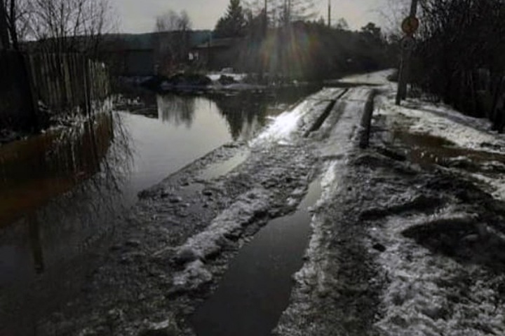 Режим повышенной готовности ввели в Иркутске из-за подтопления растаявшим снегом
