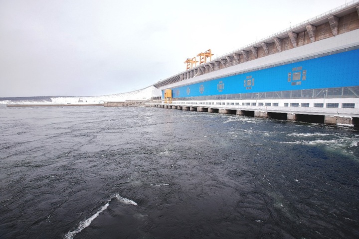 На Богучанской ГЭС изменился режим работы