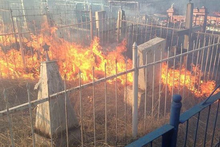 Поджигателя кладбища в Забайкалье оштрафовали на 2 тыс.