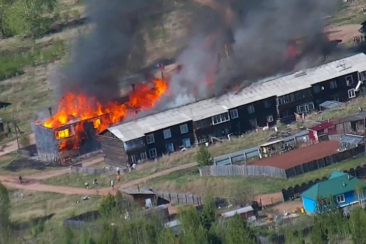 СК возбудил дело из-за сгоревших многоквартирных домов в Братске