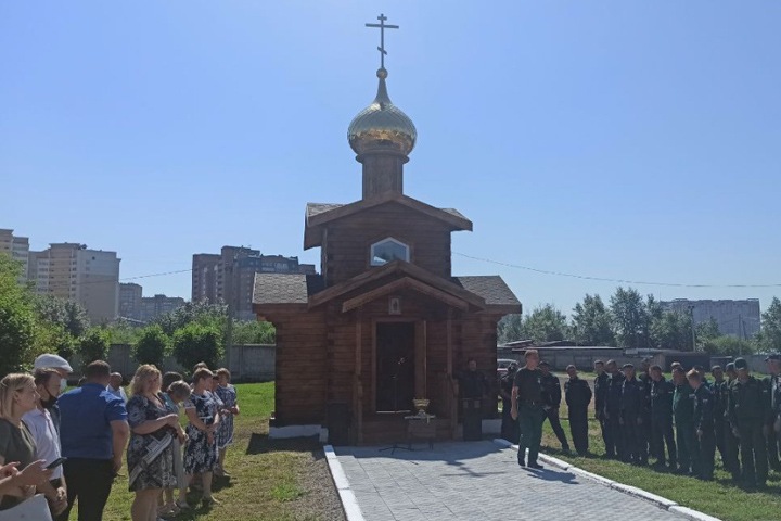 Первый в России храм авиапожарных открылся в Чите