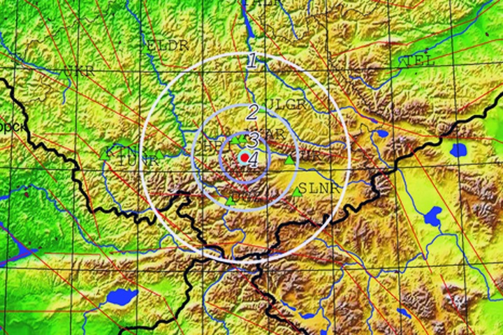 Землетрясение произошло неподалеку от Актру на Алтае