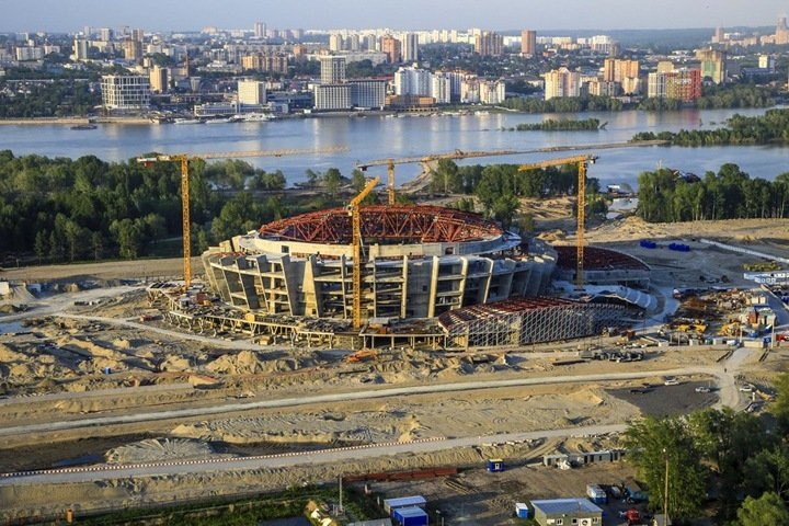 Отставание темпов строительства нового ЛДС в Новосибирске стало почти двукратным