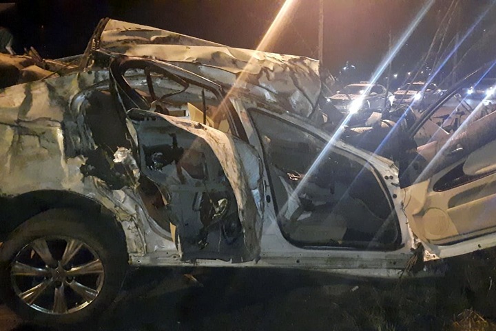 Пассажиры Lexus погибли в аварии на Бугринском мосту Новосибирска
