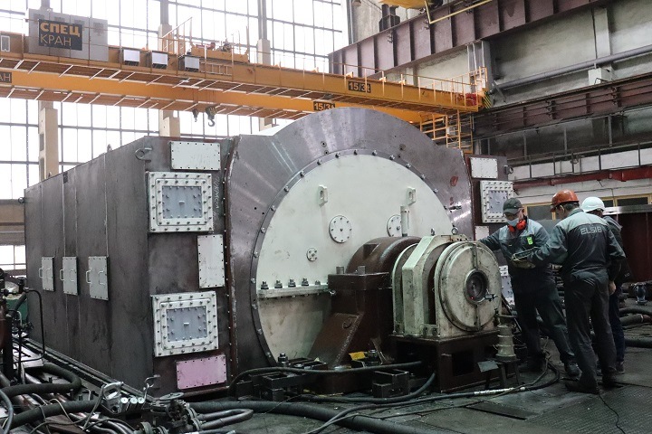 На заводе ЭЛСИБ прошли испытания турбогенератора для Пермской ТЭЦ-9