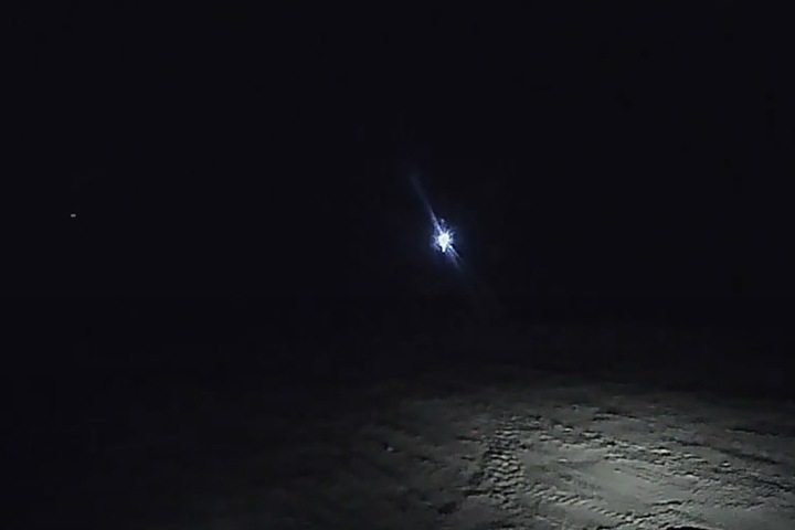 Новосибирцы сняли видео «высадки разведывательного зонда пришельцев»