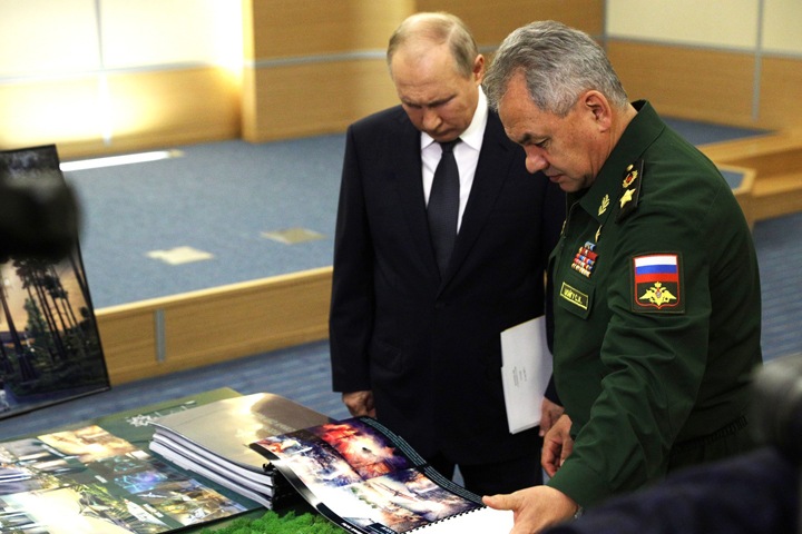 Правительство Тувы закупило портреты Путина по цене Шойгу
