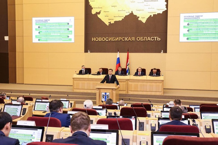 Новосибирские депутаты приняли дефицитный бюджет области