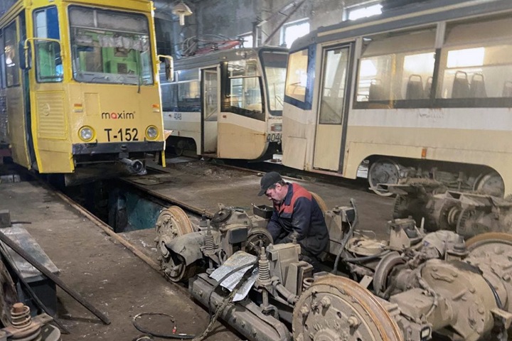 Московские власти подарили Ангарску неработающие трамваи