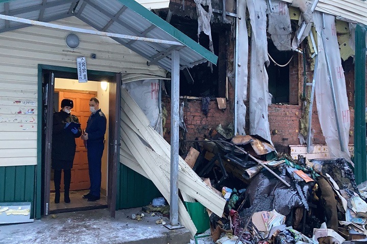 Газ взорвался в жилом доме в Новосибирской области