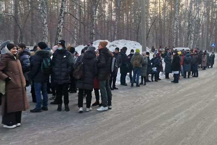 Студгородок Новосибирского госуниверситета эвакуирован