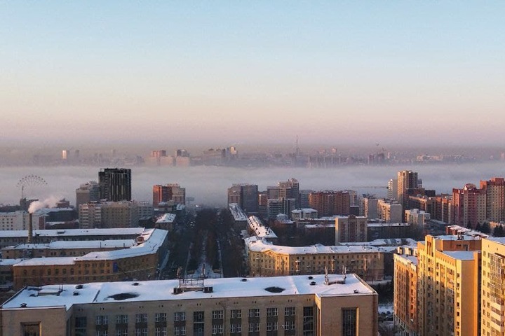 Вонючий смог накрыл Новосибирск