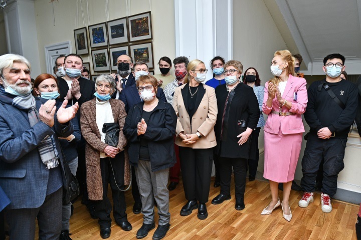 Акварельные композиции художника Грицюка покажут на выставке в Новосибирске