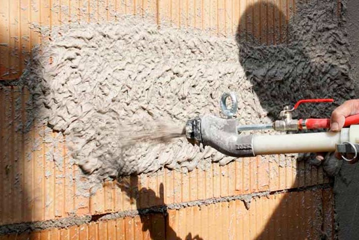 Машинная штукатурка – эффективное вырывание стен и потолка
