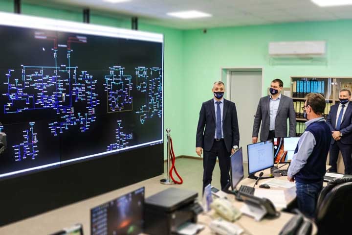 В АО «РЭС»состоялось открытие обновленного диспетчерского зала Новосибирского сетевого района
