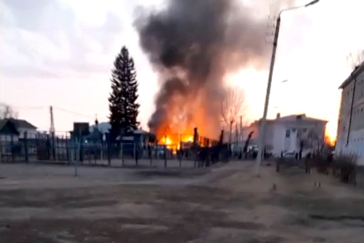 Церковные постройки подожгли в Бурятии