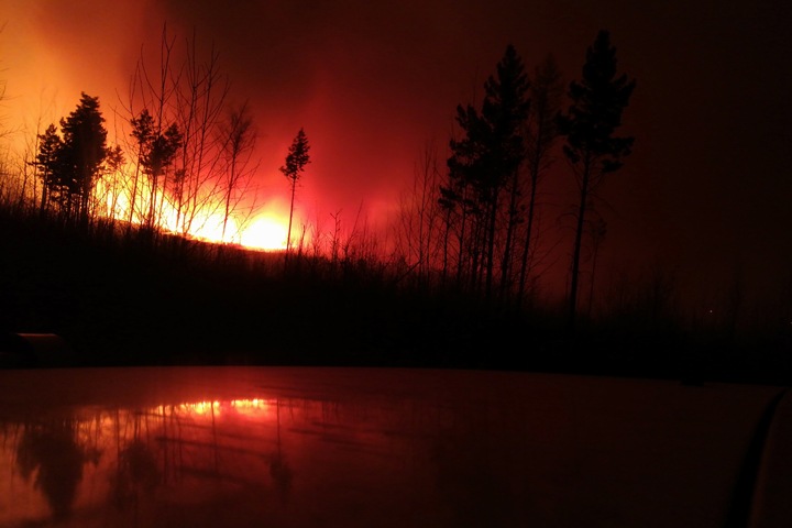 Площадь лесных пожаров в Сибири выросла в полтора раза за день