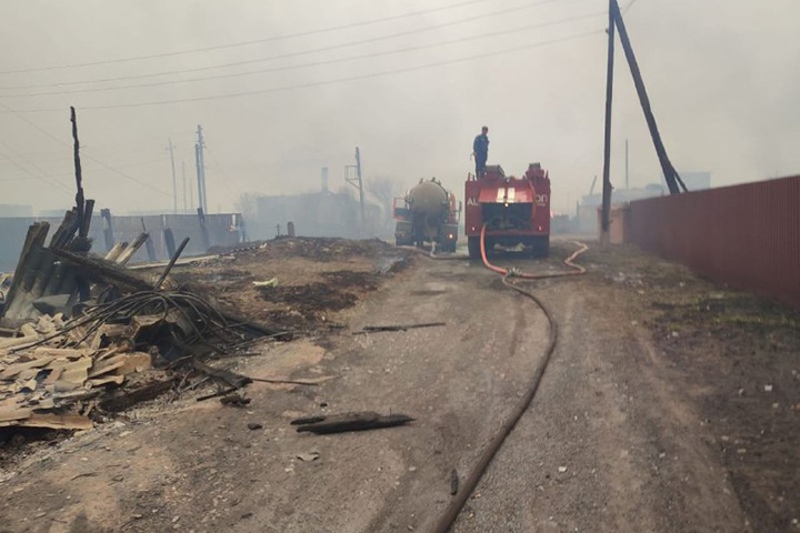 Семеро погибли и более 500 домов пострадали при пожарах в Красноярском крае