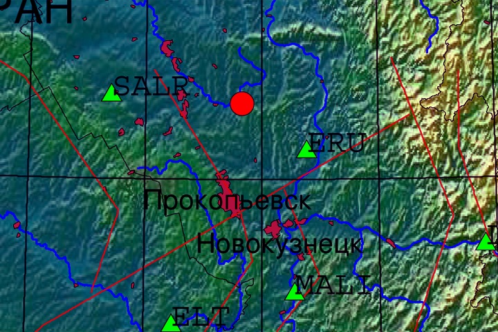 Землетрясение произошло под Белово в Кузбассе