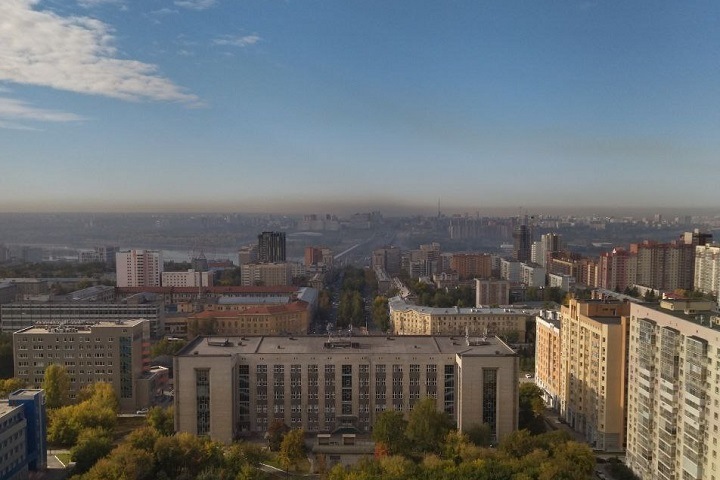 Режим черного неба объявлен в Новосибирске