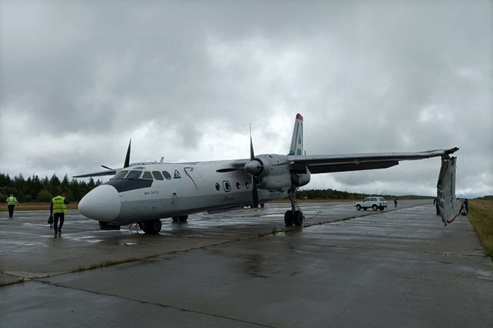 Уголовное дело завели из-за аварийной посадки самолета с отломанным крылом в Усть-Куте